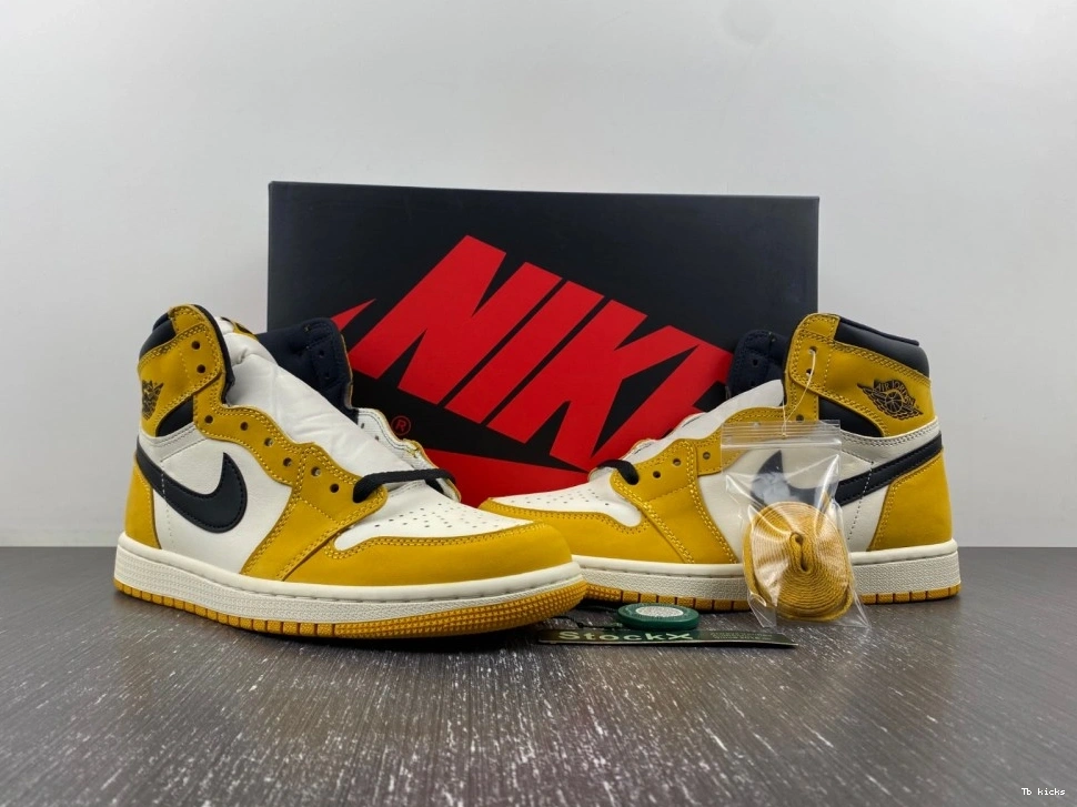 Rep TBK Jordan Yellow Modern 3618 Retro 555088-  1 High Ochre 1016